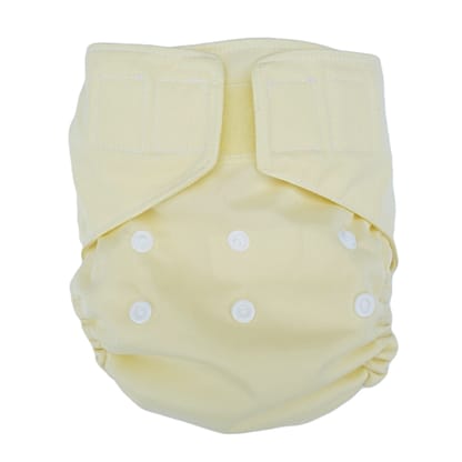 Pocket Nappy in soft yellow